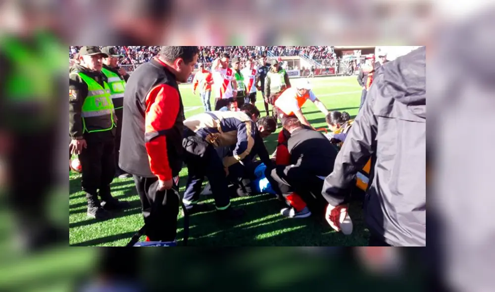 Árbitro fallece de un paro cardíaco durante un partido en Bolivia [VIDEO]