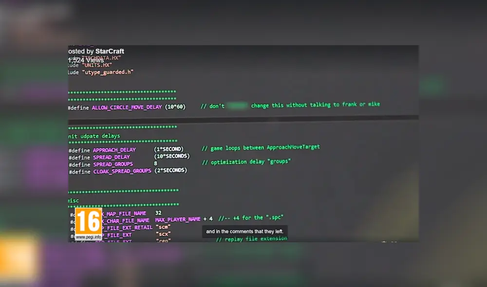 El código fuente de Starcraft casi se pierde por completo en medio de su desarrollo en Blizzard.