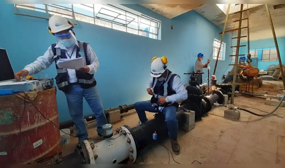 Trabajos realizados en Jayanca.