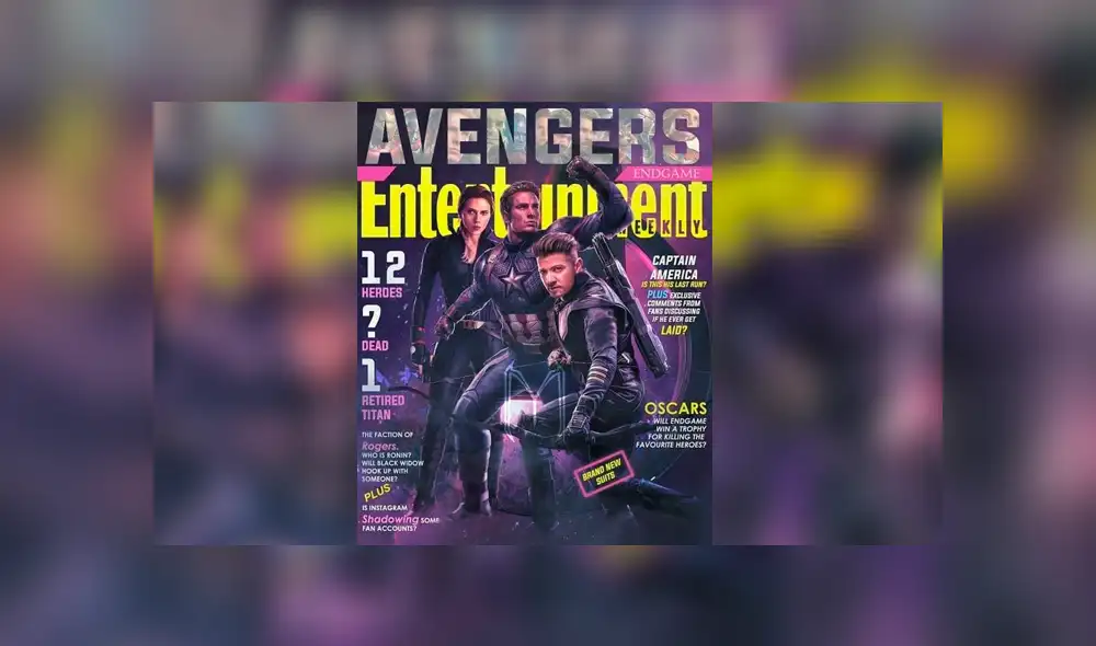 Avengers Endgame: ¿Revista habría revelado imágenes oficiales de los héroes? Avengers Endgame: ¿Revista habría revelado imágenes oficiales de los héroes?