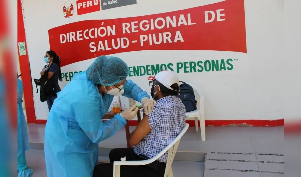 Diresa inicia vacunación en Piura. (Foto: La República) Diresa inicia vacunación en Piura. (Foto: La República)