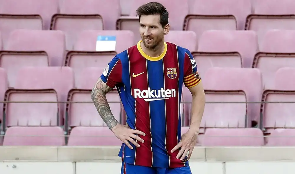 Lionel Messi es el capitán del FC Barcelona desde la salida de Andrés Iniesta. Foto: EFE Lionel Messi es el capitán del FC Barcelona desde la salida de Andrés Iniesta. Foto: EFE