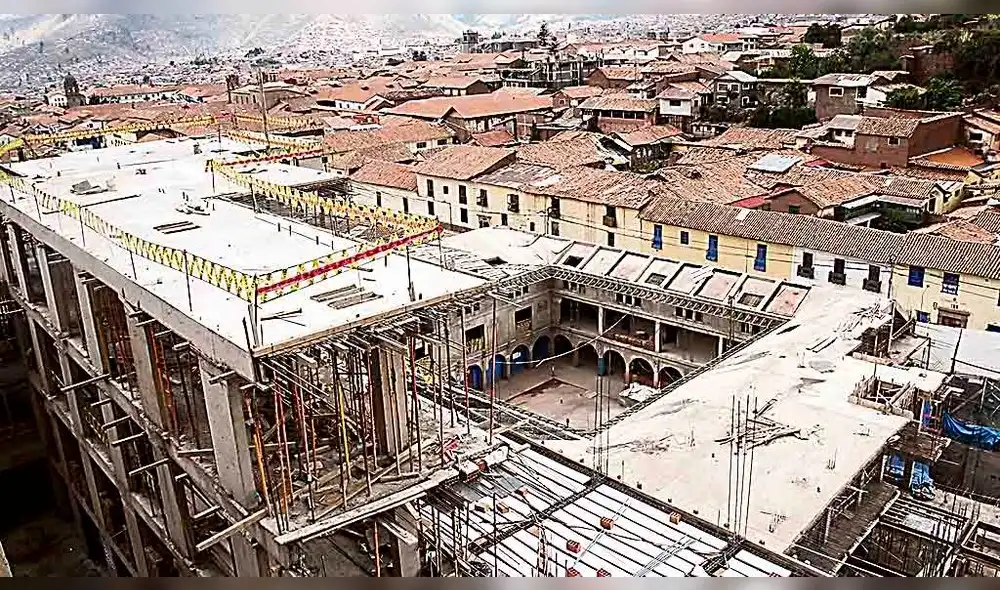 Polémica construcción.