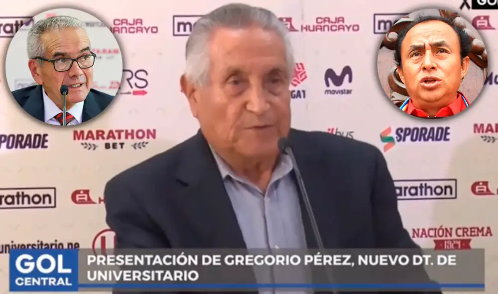 ¡Insólito! Humberto Leguía confundió al nuevo técnico de Universitario con Gregorio Santos [VIDEO]