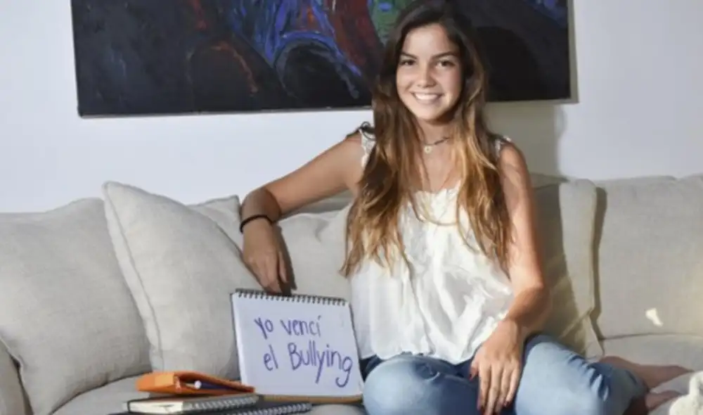 Andrea Henríquez recibió el premio Mujer Impacta 2018 por su trabajo para erradicar el bullying. Foto: Andrea Henríquez