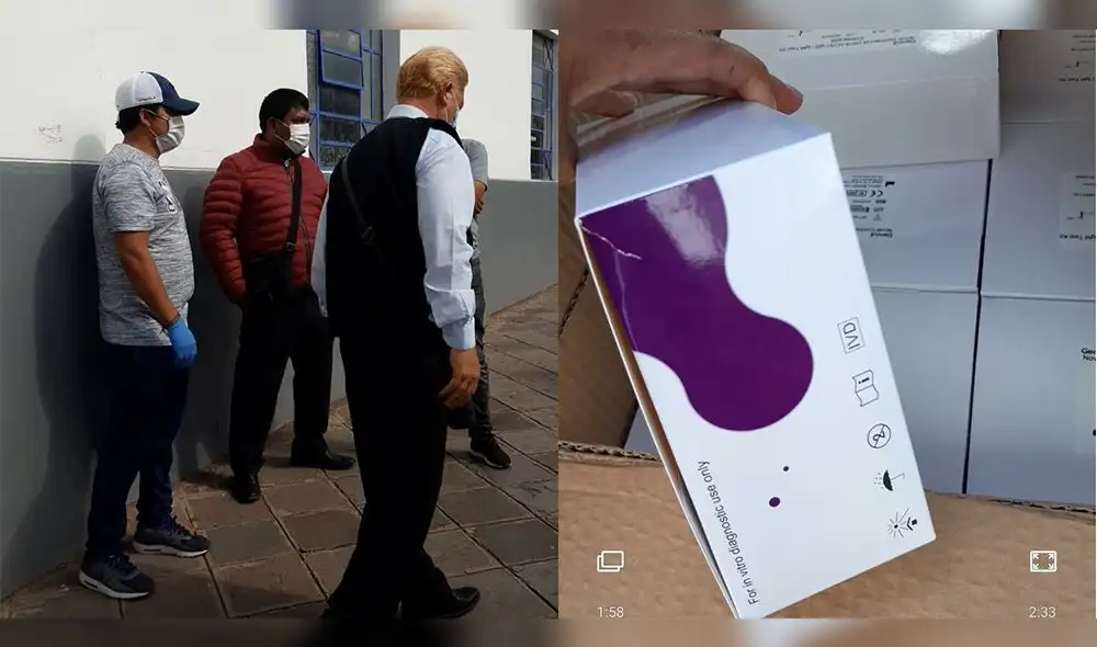 La Policía intervino a tres personas que venían ofertando pruebas rápidas de descarte de coronavirus, por las redes sociales. La Policía intervino a tres personas que venían ofertando pruebas rápidas de descarte de coronavirus, por las redes sociales.