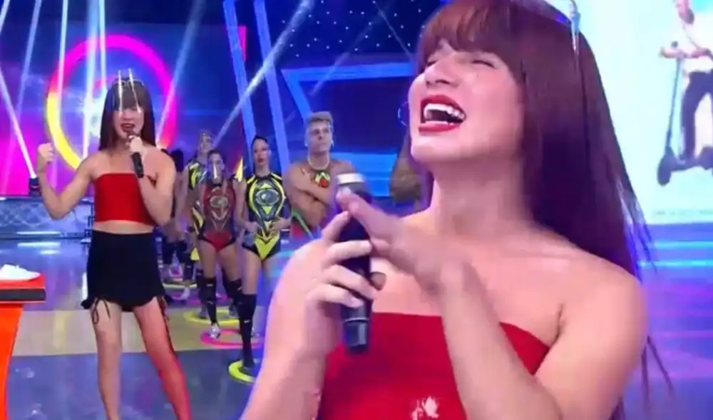 La Uchulú propuso participar en un reto extremo. La Uchulú propuso participar en un reto extremo.