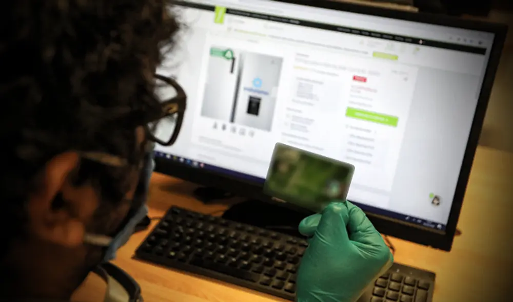 Compra por internet aumentó durante la cuarentena.