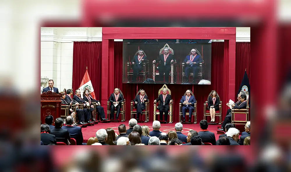 Mensaje. Lecaros asegura que no tolerará casos de corrupción de magistrados y pidió a la población informarse para votar.  (Foto: Michael Ramón)