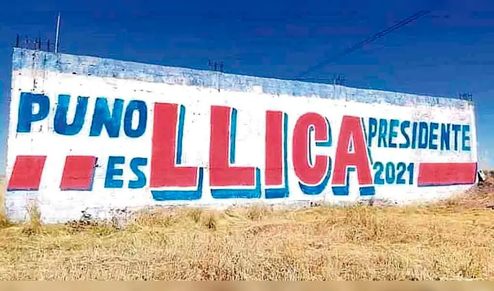 propaganda. En Puno, Cusco e Ica se hicieron pintas a favor de Elmer Cáceres Llíca. propaganda. En Puno, Cusco e Ica se hicieron pintas a favor de Elmer Cáceres Llíca.