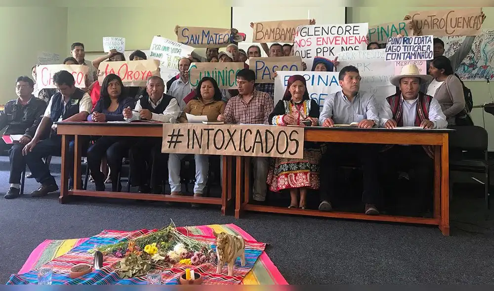 Afectados con metales pesados demandan a PPK