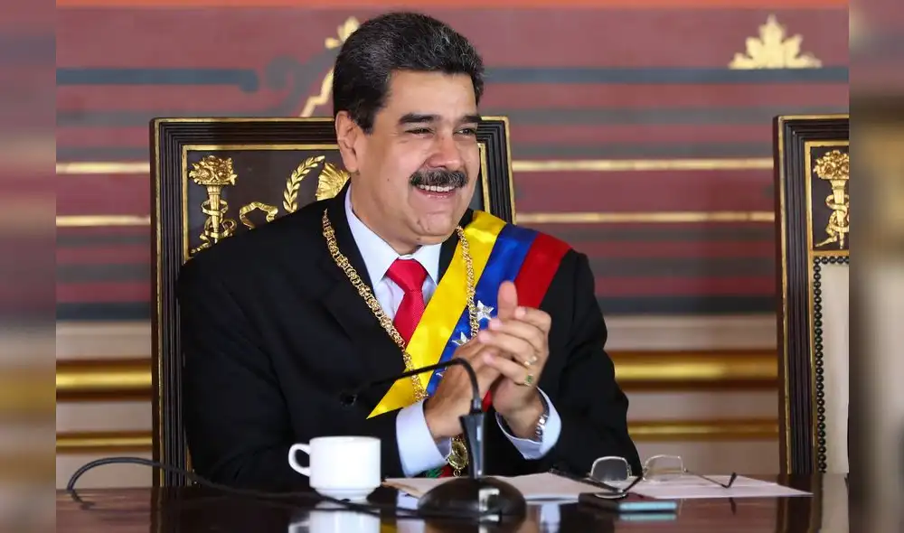 Nicolás Maduro, presidente de Venezuela. Foto: AFP.