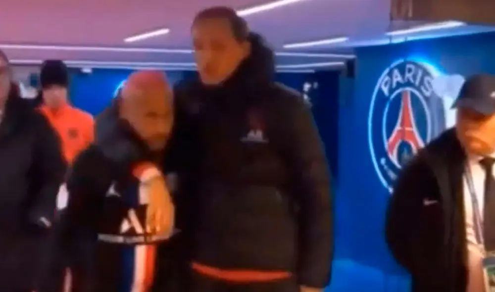 Neymar explotó contra árbitro que le sacó tarjeta amarilla. Foto: Captura Neymar explotó contra árbitro que le sacó tarjeta amarilla. Foto: Captura