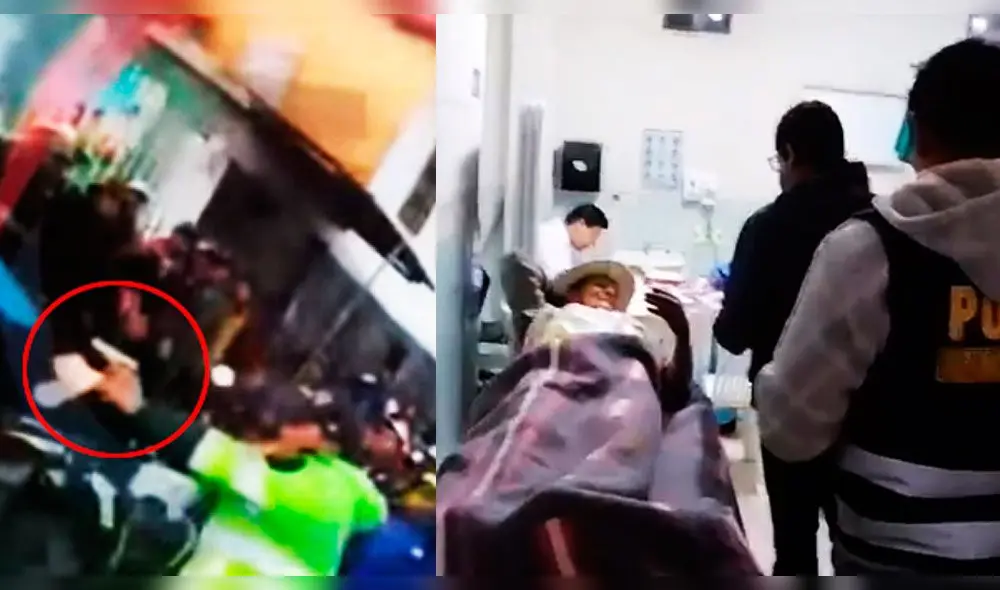 Ronderos fueron trasladado de emergencia a hospitales de la ciudad.