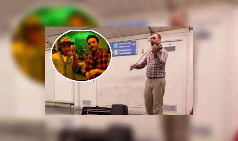 YouTube: Se gana la vida tocando “Despacito” en estación del tren y su video es viral