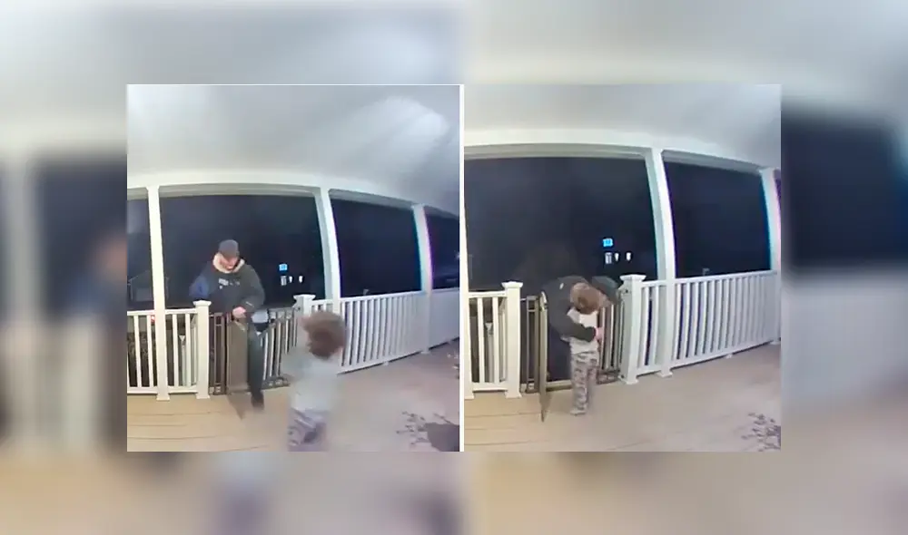 Desliza las imágenes para ver el emotivo encuentro que tuvo este bebé con un hombre que perdió a su hija días antes. Foto: Captura/ABC7 Desliza las imágenes para ver el emotivo encuentro que tuvo este bebé con un hombre que perdió a su hija días antes. Foto: Captura/ABC7