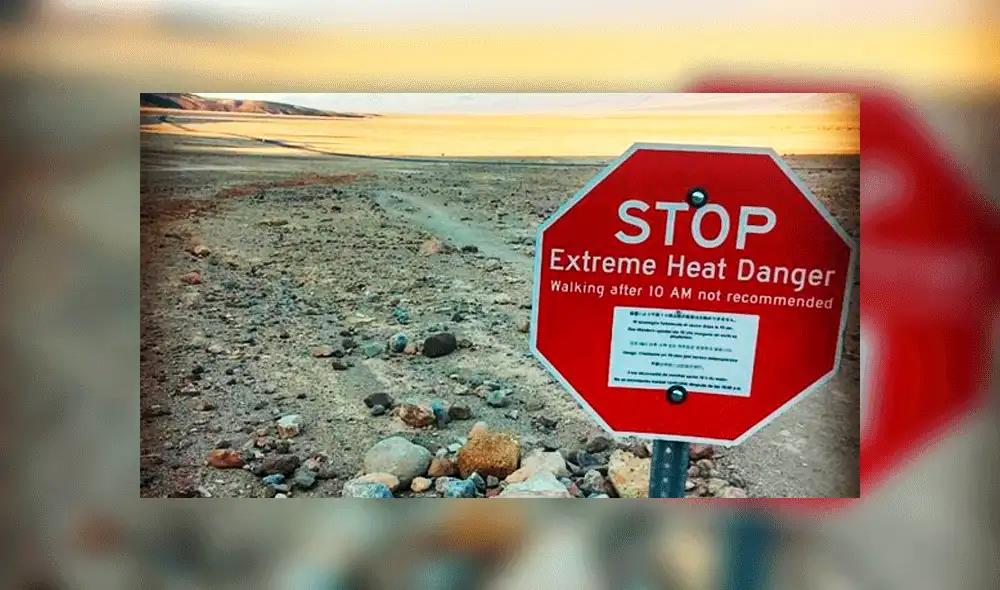 Valle de la Muerte, de California, alcanza los 54,4°C de temperatura. (Foto: difusión) Valle de la Muerte, de California, alcanza los 54,4°C de temperatura. (Foto: difusión)