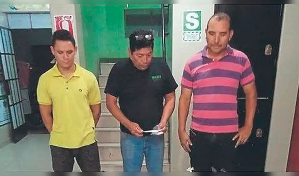 Fueron detenidos en flagrancia.
