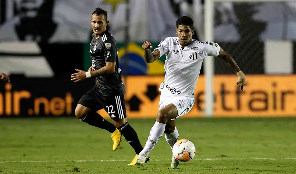 Olimpia vs. Santos EN VIVO por la fecha 3 del Grupo G de la Copa Libertadores 2020. Foto: AFP
