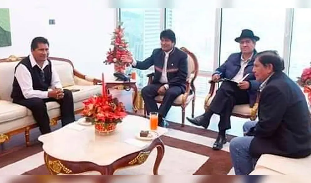 Evo Morales se reunió con electos gobernadores Walter Aduviri y Zenon Cuevas Evo Morales se reunió con electos gobernadores Walter Aduviri y Zenon Cuevas