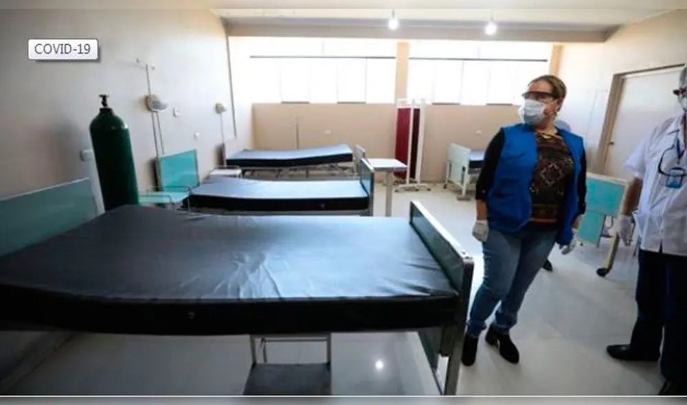 Fiorella Molinelli inspeccionó el Hospital de Tumán. Fiorella Molinelli inspeccionó el Hospital de Tumán.