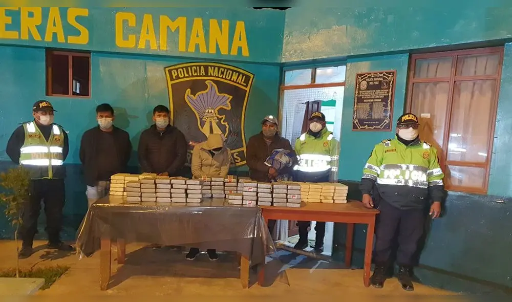 En la carretera Panamericana, en Arequipa, la Policía asestó golpe contra "El Cartel del Sur".