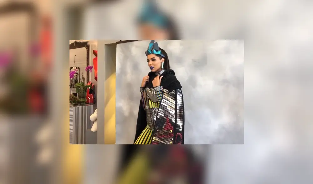 Miss Venezuela Thalía Olvino.