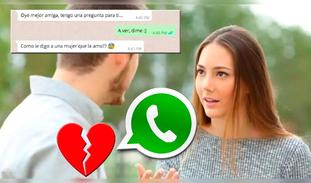 Vía WhatsApp: mira con un joven es enviado a la 'Friendzone' por su amiga [FOTO]