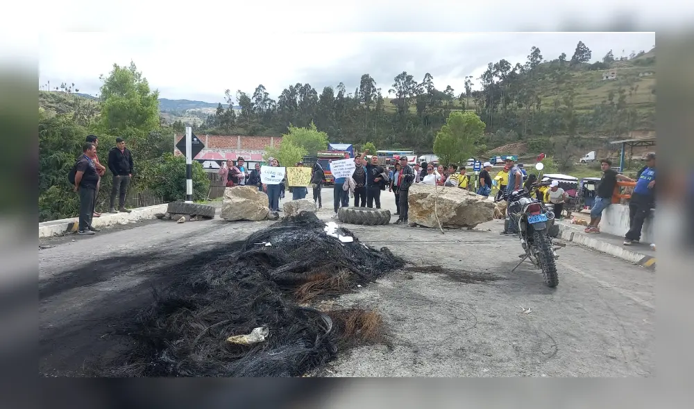 El dirigente alertó sobre el bloqueo de las carreteras. Foto: Chotainfo