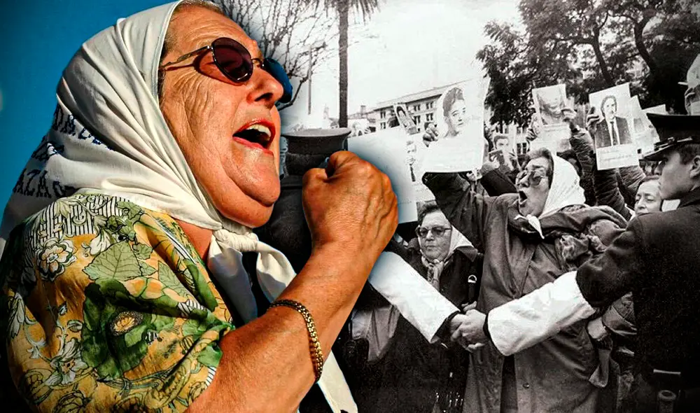 Las Madres de Plaza de Mayo iniciaron su lucha en Buenos Aires en 1977 para conocer el paradero de sus hijos desaparecidos por la dictadura argentina. Foto: Gerson Cardoso/ composición LR Las Madres de Plaza de Mayo iniciaron su lucha en Buenos Aires en 1977 para conocer el paradero de sus hijos desaparecidos por la dictadura argentina. Foto: Gerson Cardoso/ composición LR