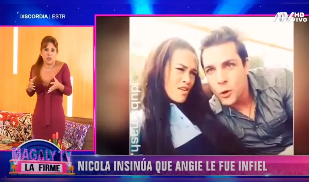 Magaly Medina se pronuncia sobre declaraciones de Nicola Porcella donde revela que fue víctima de una infidelidad  Foto: captura de ATV