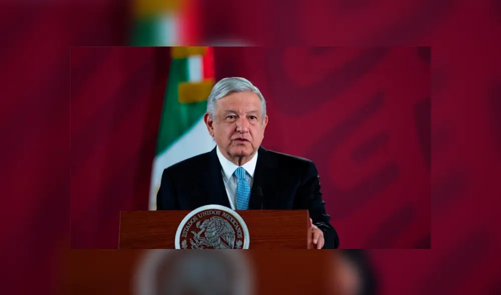 Andrés Manuel López Obrador desde Palacio Nacional.