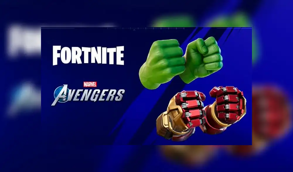 Los jugadores podrán obtener gratis los picos aplastadores de Hulk y el estilo adicional Hulkbuster de Iron Man (Fotos: Epic Games)