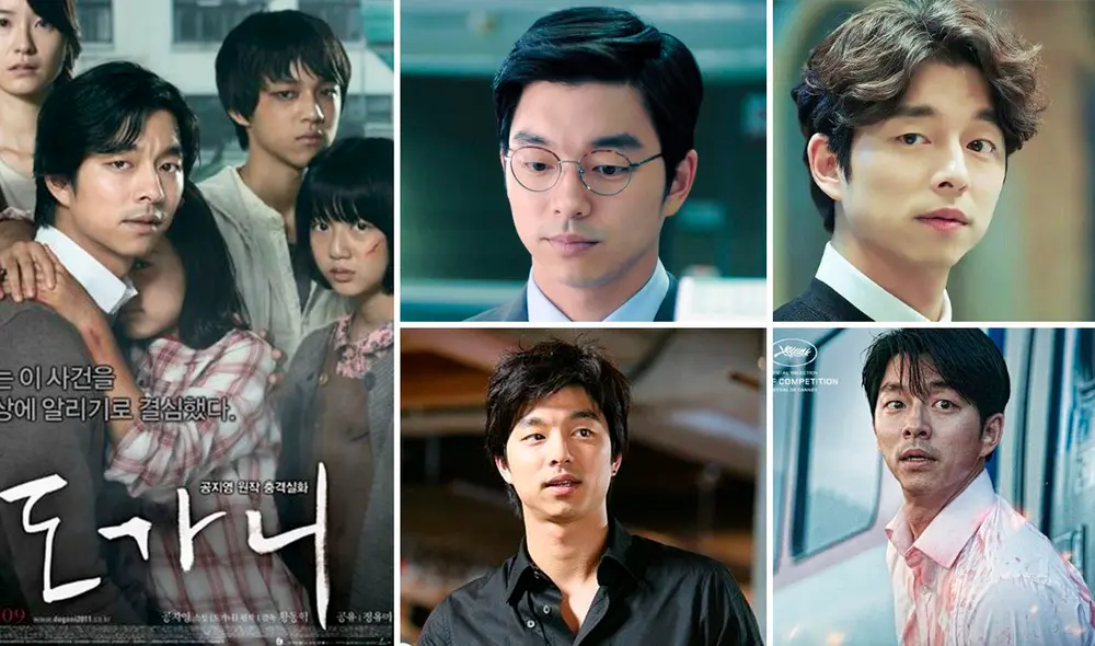 Gong Yoo en algunos de sus roles más recordados. Foto: composición/Naver