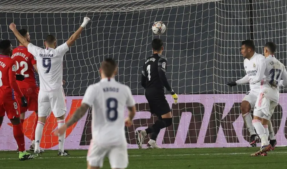 Real Madrid sumó 32 puntos y es líder junto a Atlético de Madrid en LaLiga Santander. Foto: EFE Real Madrid sumó 32 puntos y es líder junto a Atlético de Madrid en LaLiga Santander. Foto: EFE