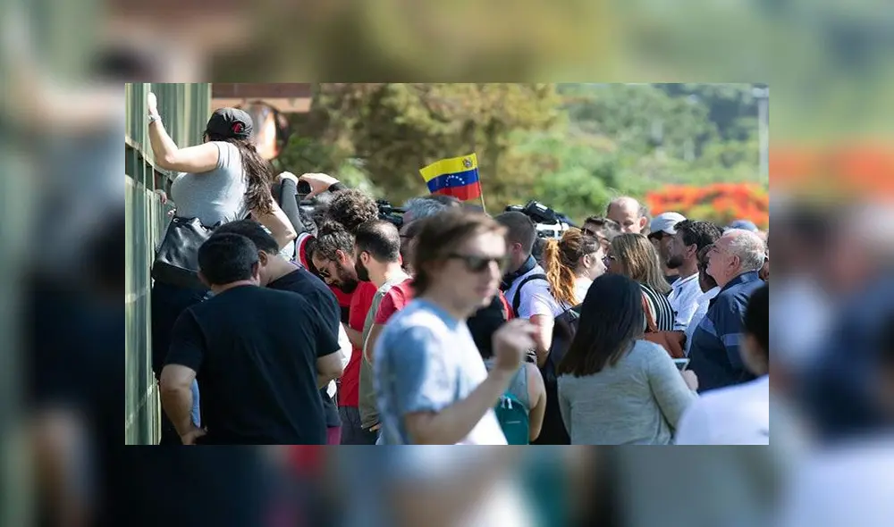 Este miércoles se efectuó un hecho irregular en la sede diplomática de Venezuela en Brasilia. Foto: EFE Este miércoles se efectuó un hecho irregular en la sede diplomática de Venezuela en Brasilia. Foto: EFE
