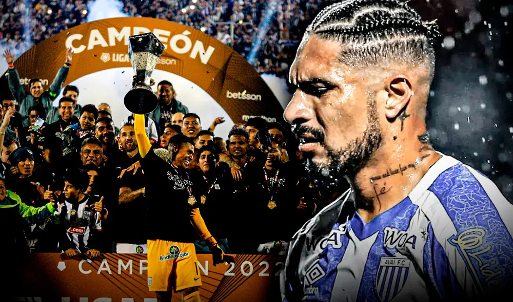 Paolo Guerrero nunca llegó a debutar con Alianza Lima. Foto: composición de Gerson Cardoso/GLR/Avaí FC