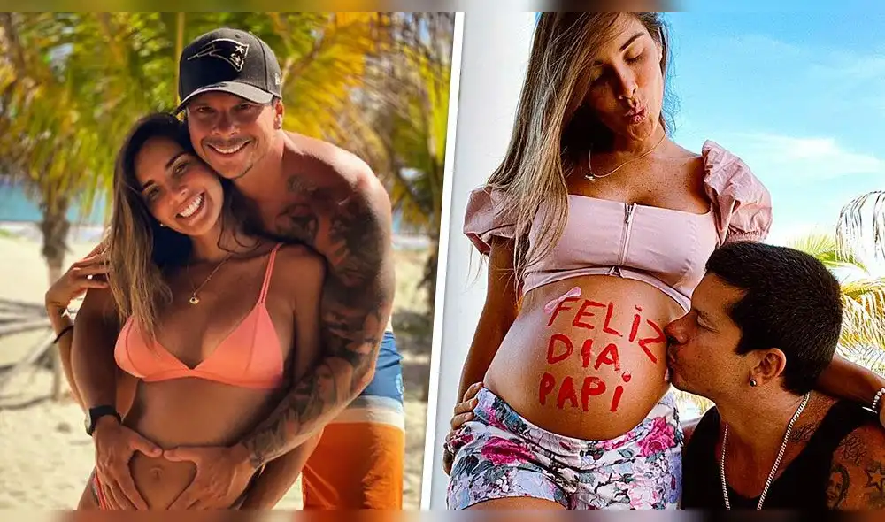 El corredor de autos cuenta los días para tener a su primera hijita en brazos. Foto: Mario Hart Instagram