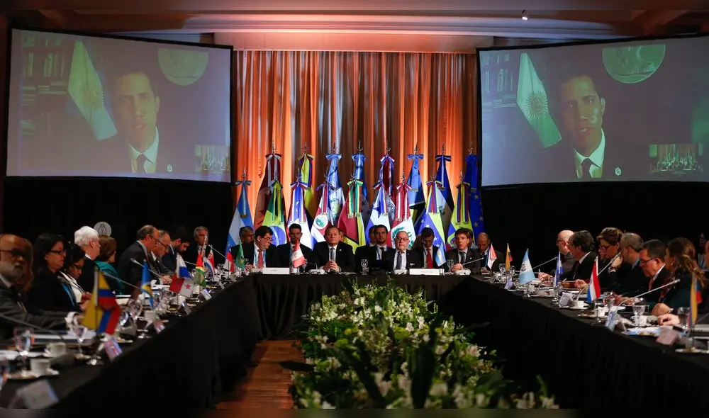 Ministros de Exteriores del Grupo de Lima se reúnen en Buenos Aires. Foto: