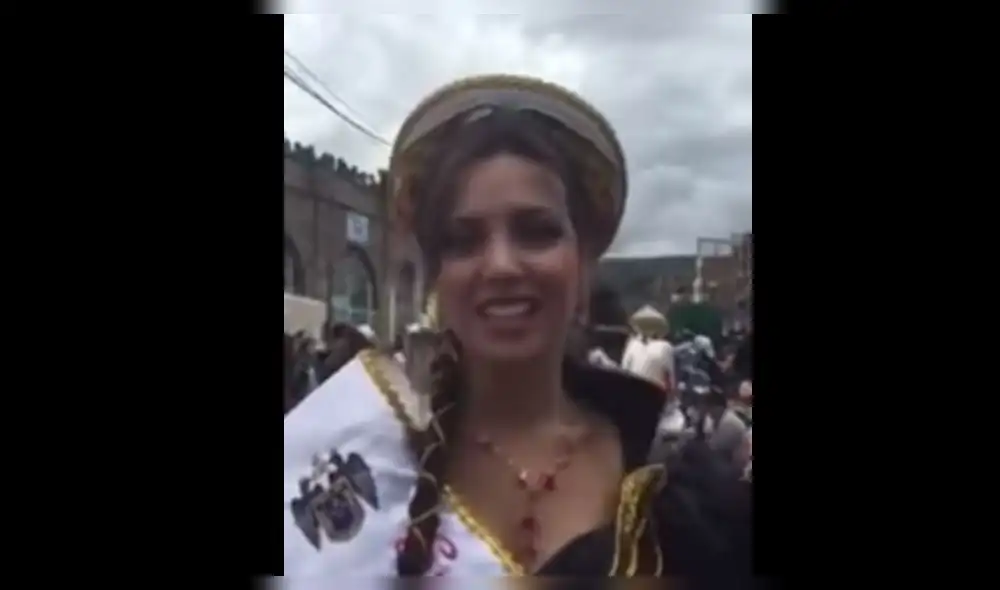 Recuerdan coreografía de Rosángela Espinoza en Fiesta de la Candelaria [VIDEOS]