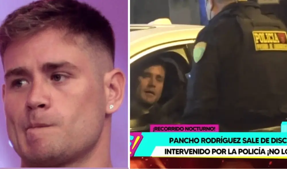 Pancho Rodríguez fue intervenido por la policía. Foto: Screenshot de "Amor y fuego" Pancho Rodríguez fue intervenido por la policía. Foto: Screenshot de "Amor y fuego"