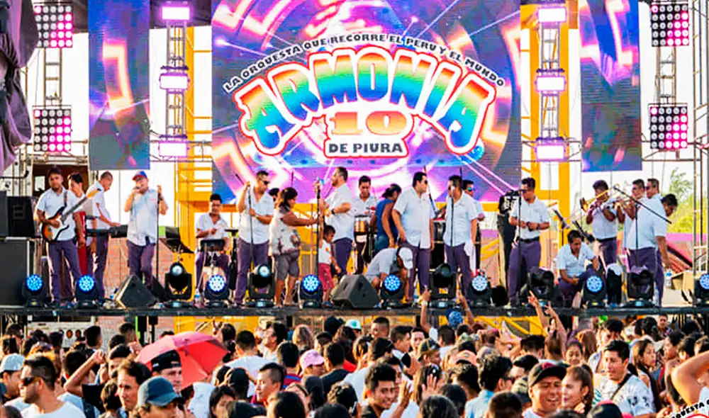 La agrupación de cumbia brindó detalles sobre la presentación. Foto: Facebook / Armonía 10