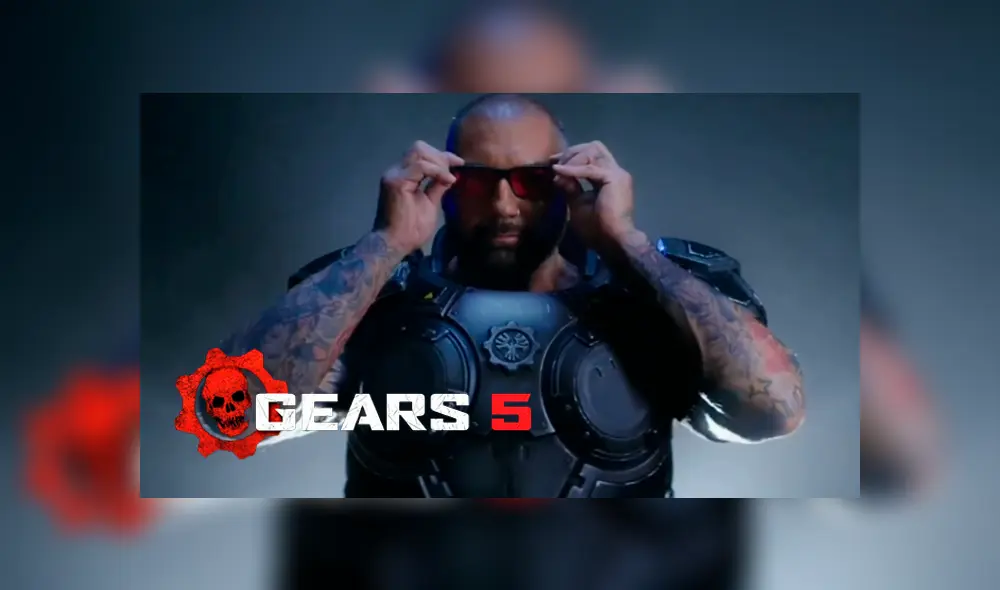 Dave Bautista es confirmado como nuevo personaje jugable de Gears 5. Dave Bautista es confirmado como nuevo personaje jugable de Gears 5.