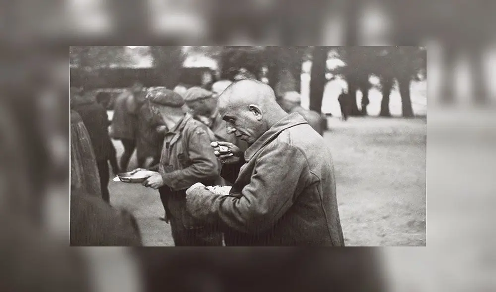 Campo de concentración de San Pedro de Cardeña, en Burgos. Foto: Biblioteca Nacional de España Campo de concentración de San Pedro de Cardeña, en Burgos. Foto: Biblioteca Nacional de España