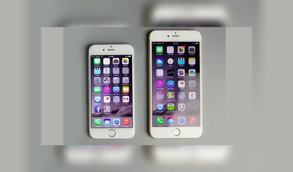 Los iPhone 6 y 6 Plus comenzaron a venderse el 19 de septiembre de 2014.