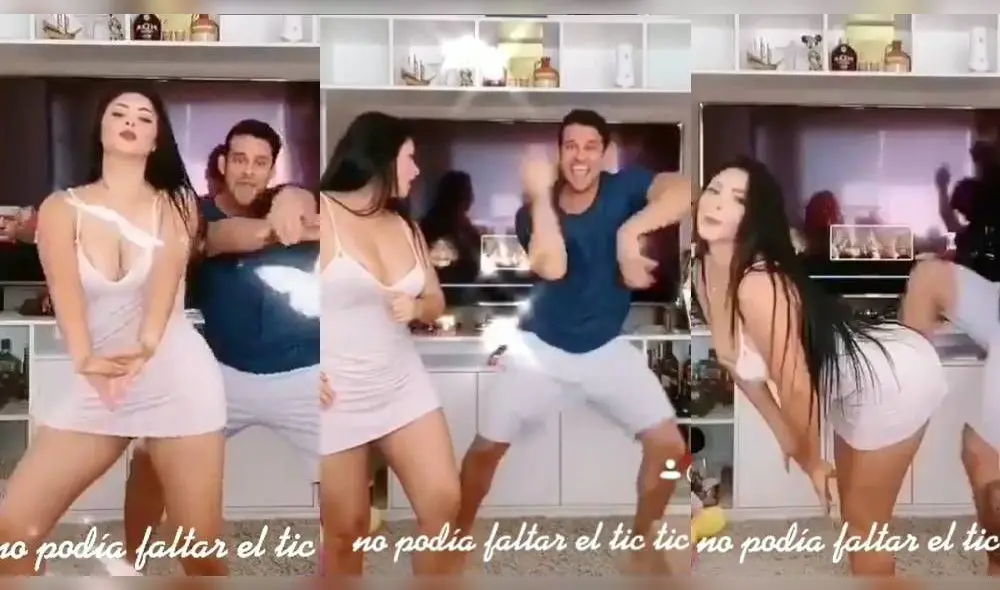 Christian Domínguez y Pamela Franco se muestran bailando en TikTok