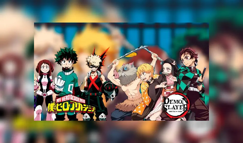 Artista en Instagram junta a My Hero Academia con Kimetsu no Yaiba. Créditos: Composición Artista en Instagram junta a My Hero Academia con Kimetsu no Yaiba. Créditos: Composición