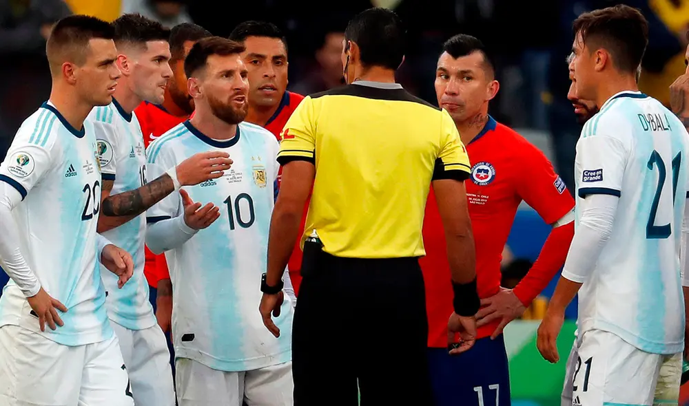 Conoce las razones de la expulsión de Lionel Messi, según el acta arbitral Conoce las razones de la expulsión de Lionel Messi, según el acta arbitral