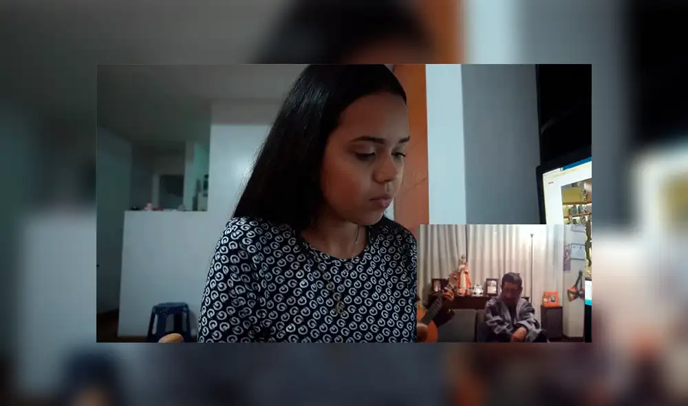 En YouTube se volvió tendencia el video que expone la reacción de una joven ante la popular canción de Luis Abanto Morales.