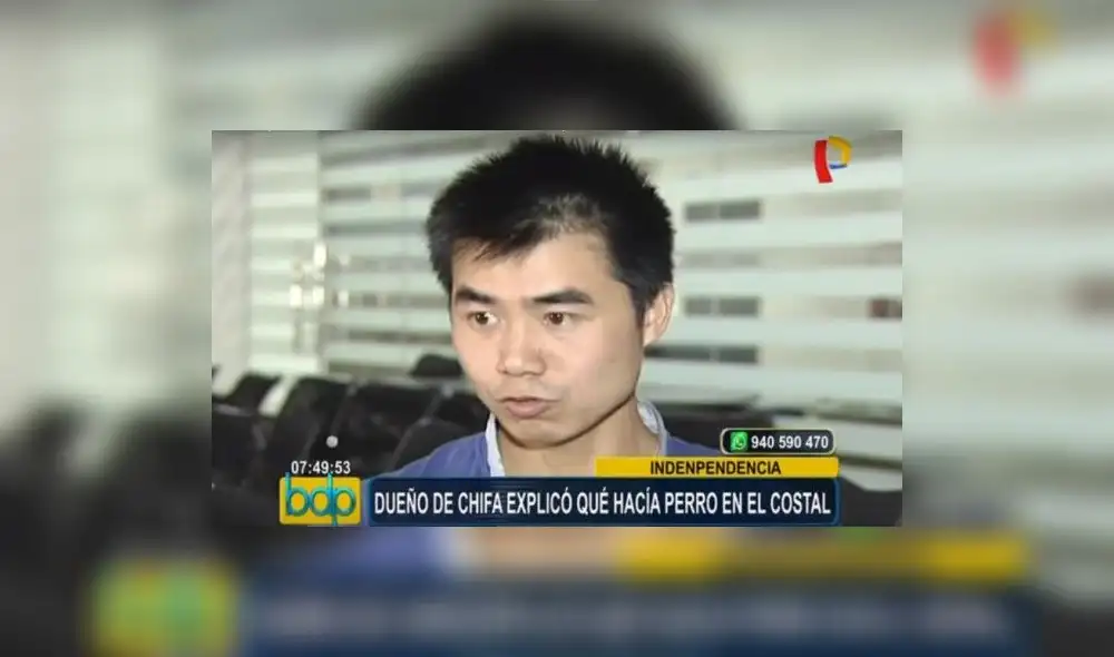 Dueño de chifa acusado de vender carne de perro responde